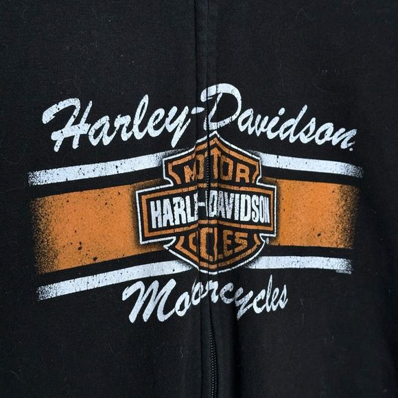 Harley Davidson Full Zip Jacket  Size L - Picture 3 of 7